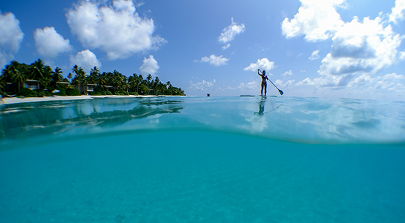 Maldives Water Sports Paddle Boarding